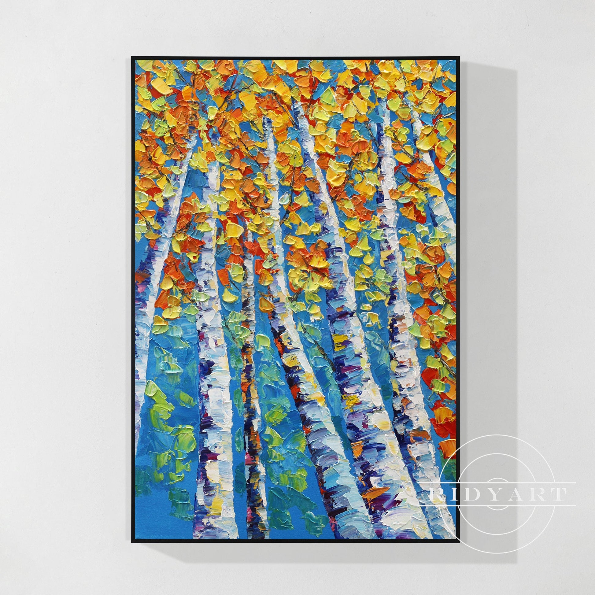 Birch wall art_0172