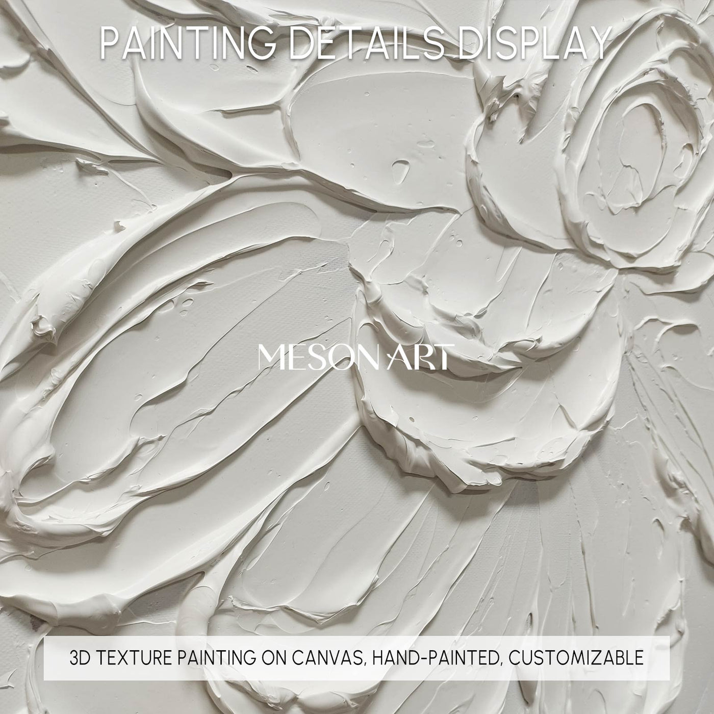 Plaster Art Texture Painting #TX008