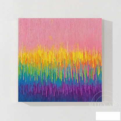 Pink Abstract wall art BA0954