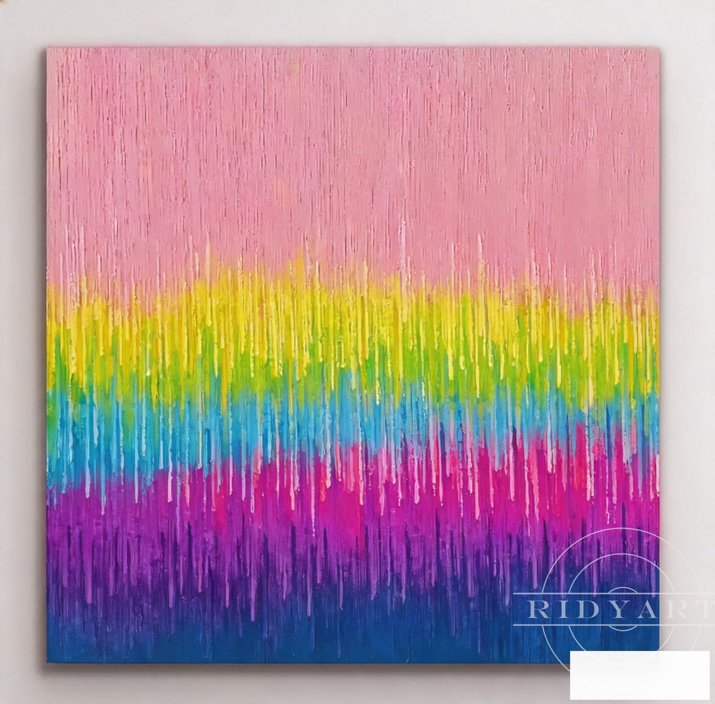 Pink Abstract wall art BA0951