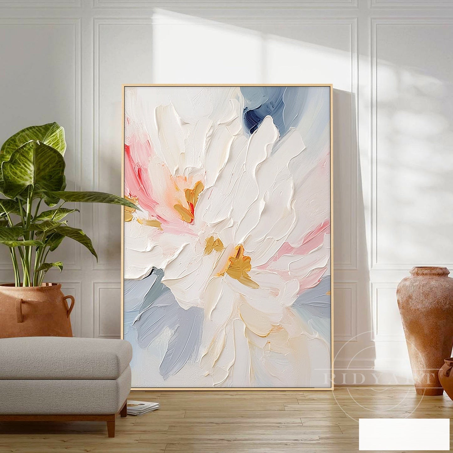 flower wall art_BAUS0909