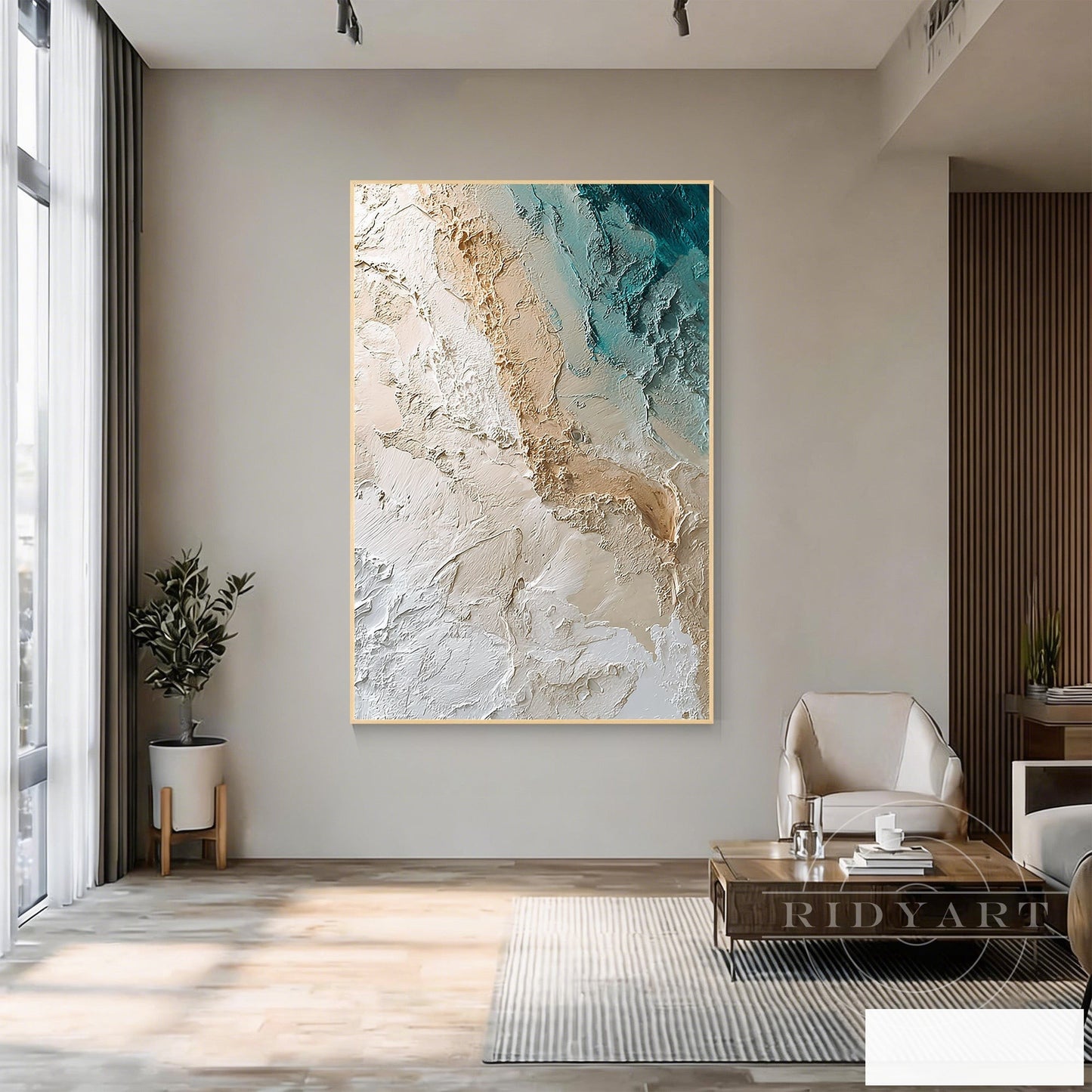 Abstract ocean wall art_7art827