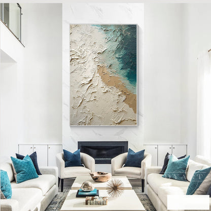 Abstract ocean wall art_7art825