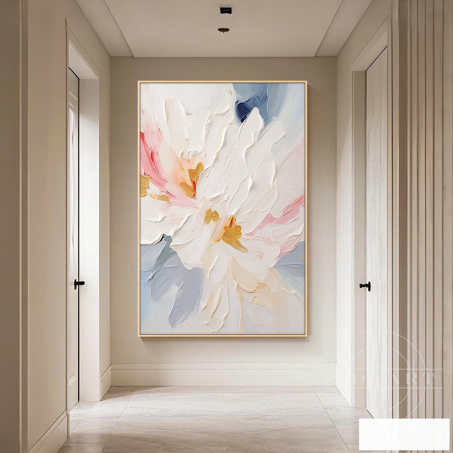 flower wall art_BAUS0909