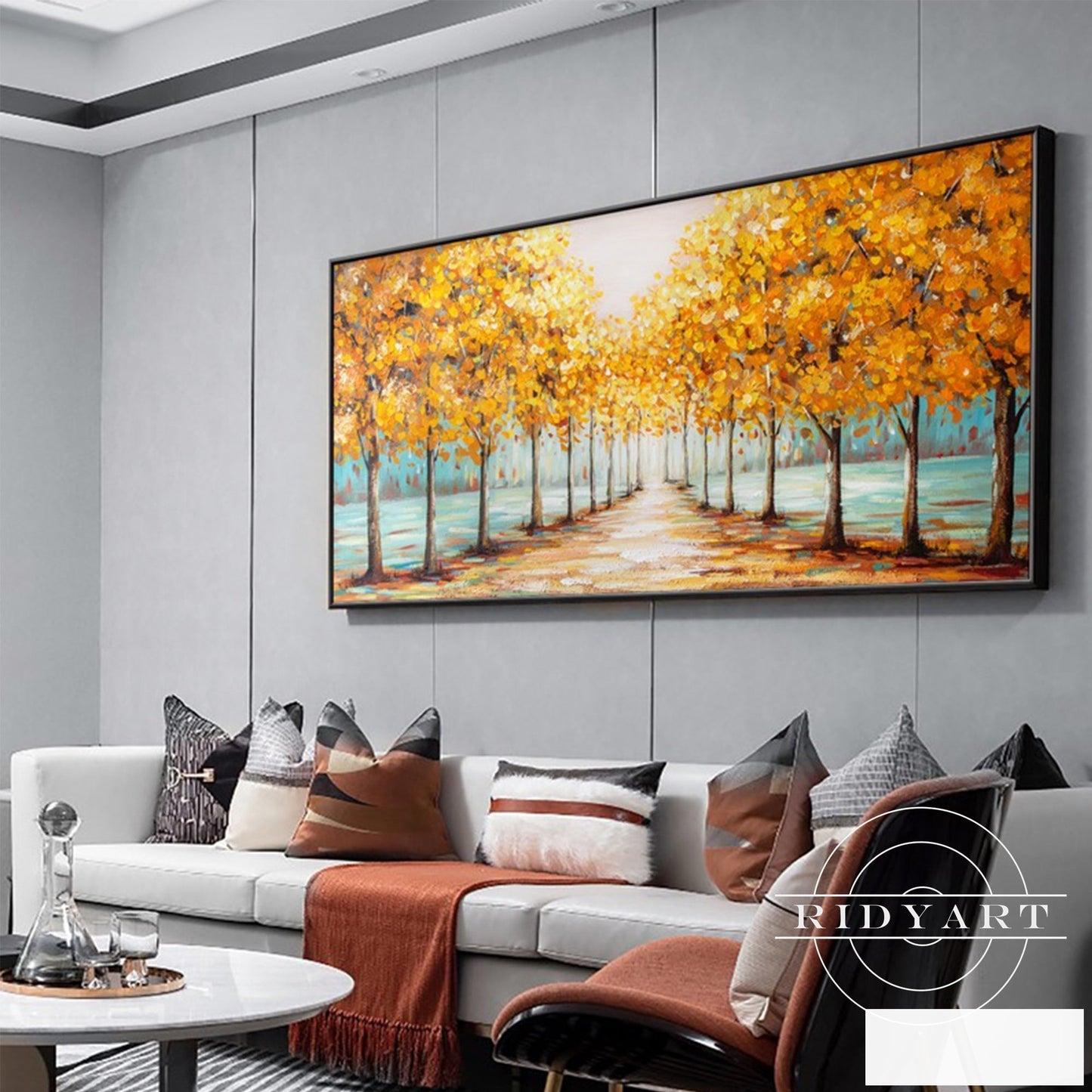 Gold Tree wall art