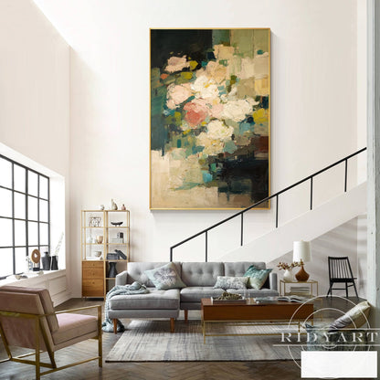 flower wall art_BA050
