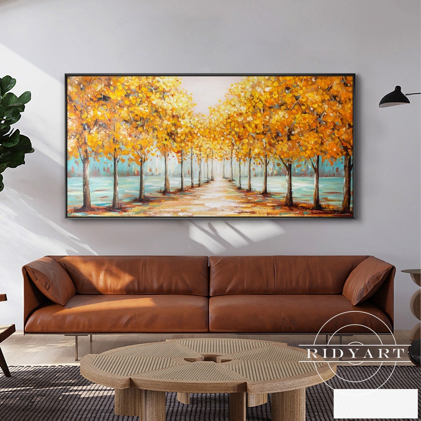 Gold Tree wall art