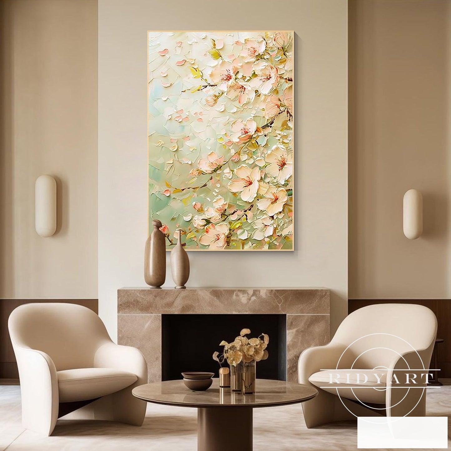 Flower wall art_7art025
