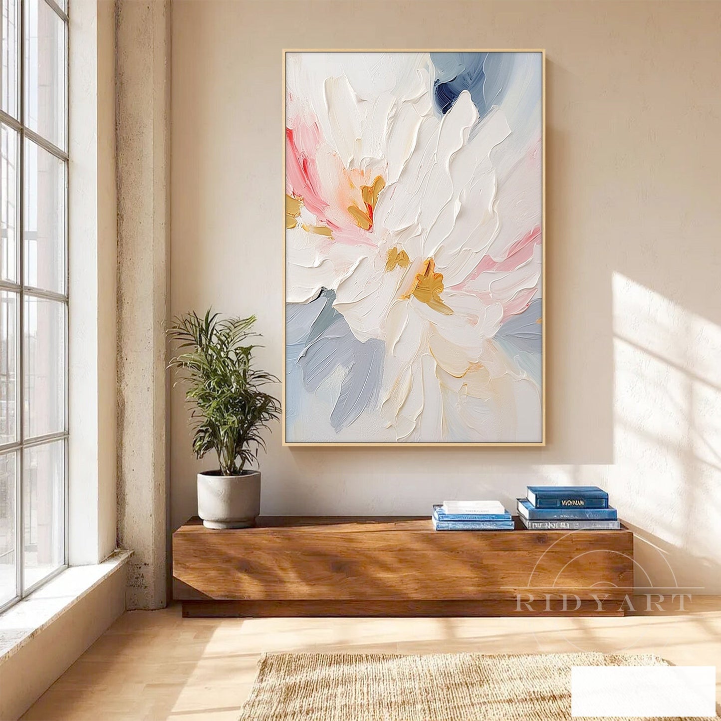 flower wall art_BAUS0909