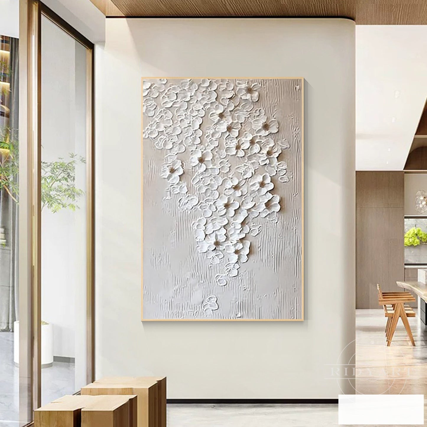 Flower wall art_7art033