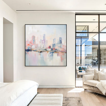 Abstract Cityscape Art