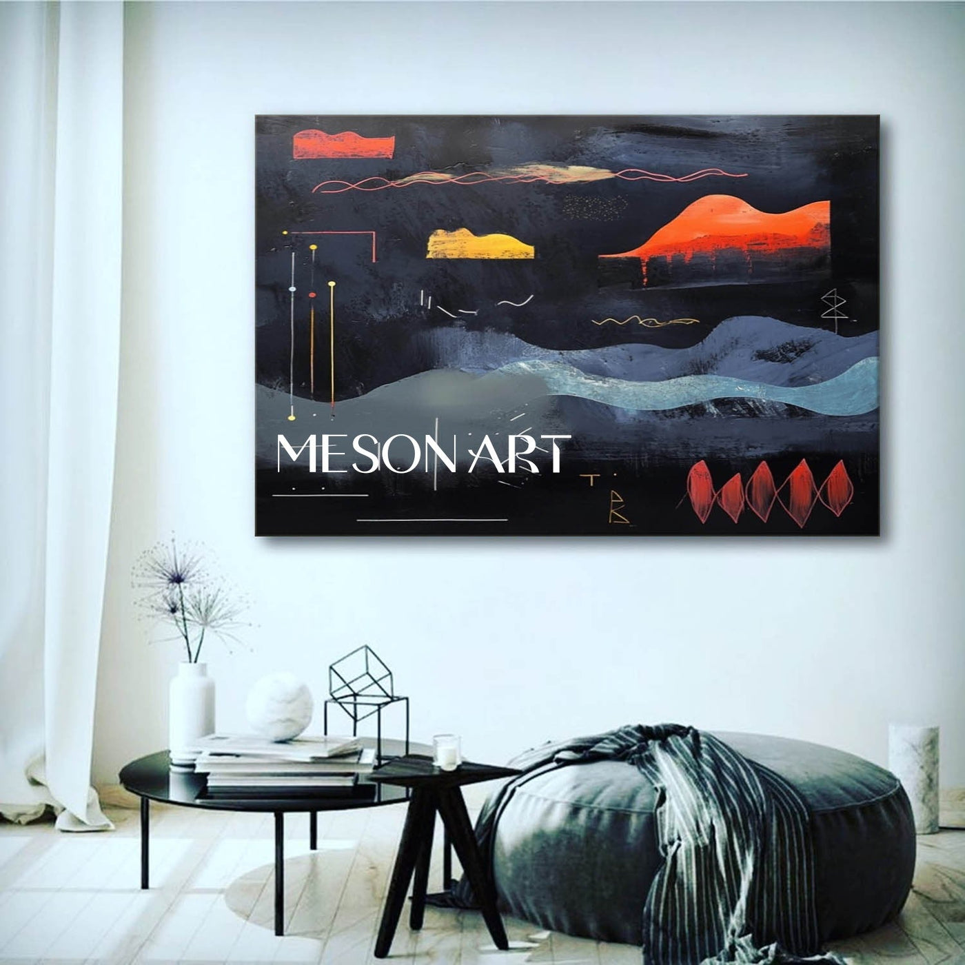 Contemporary Minimalist Art #MA132