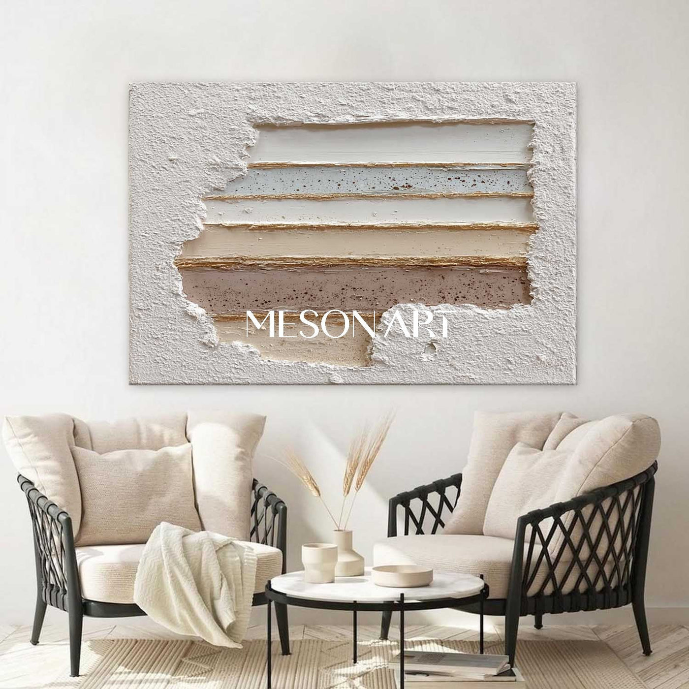 Plaster Art Texture Painting #SG412