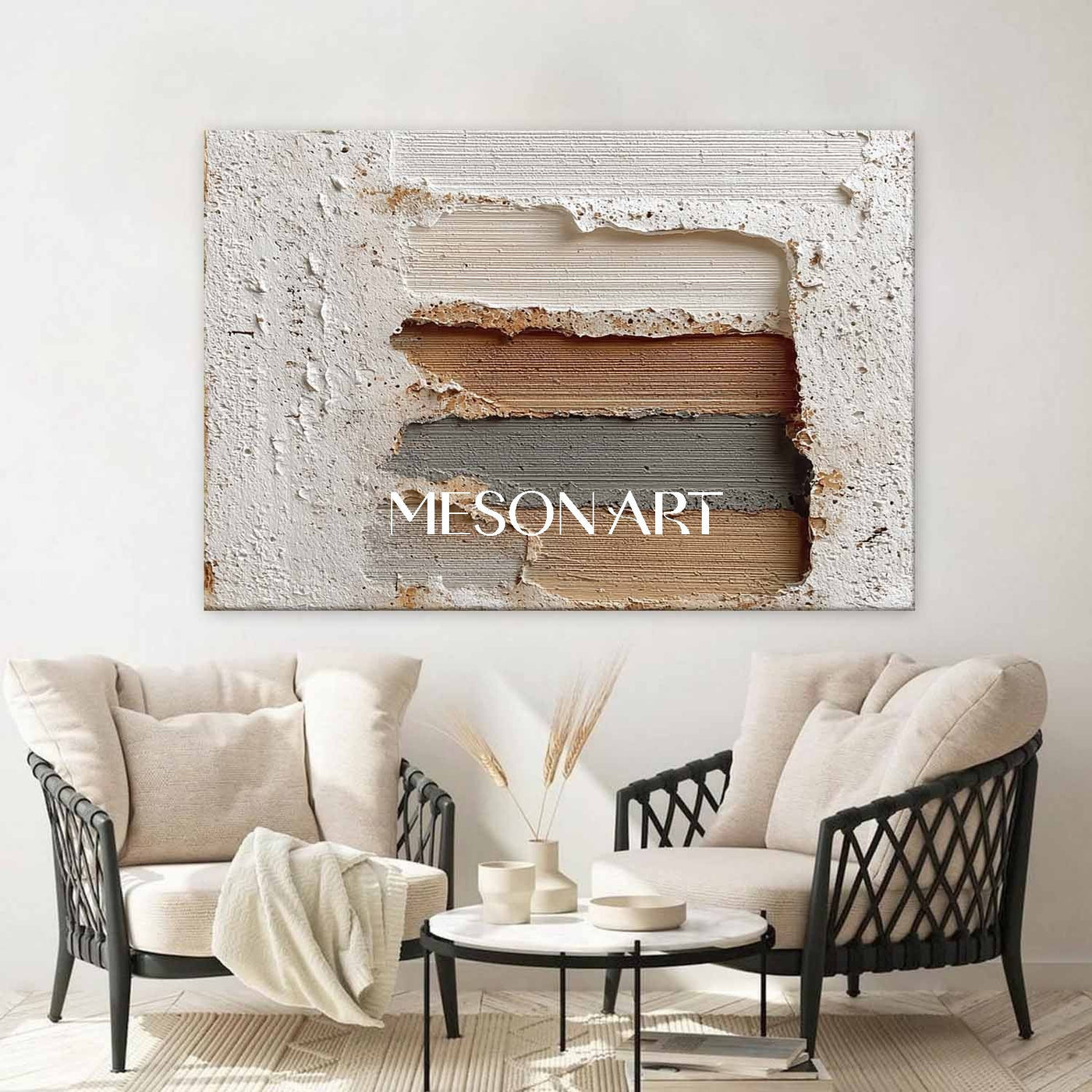 Plaster Art Texture Painting #SG413