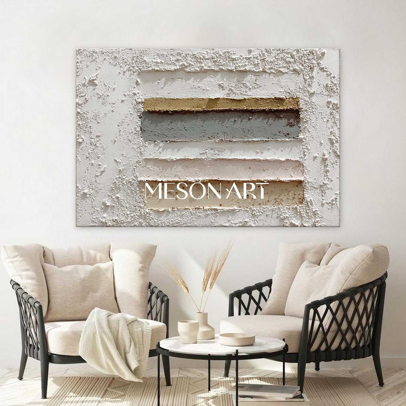 Plaster Art Texture Painting #SG414