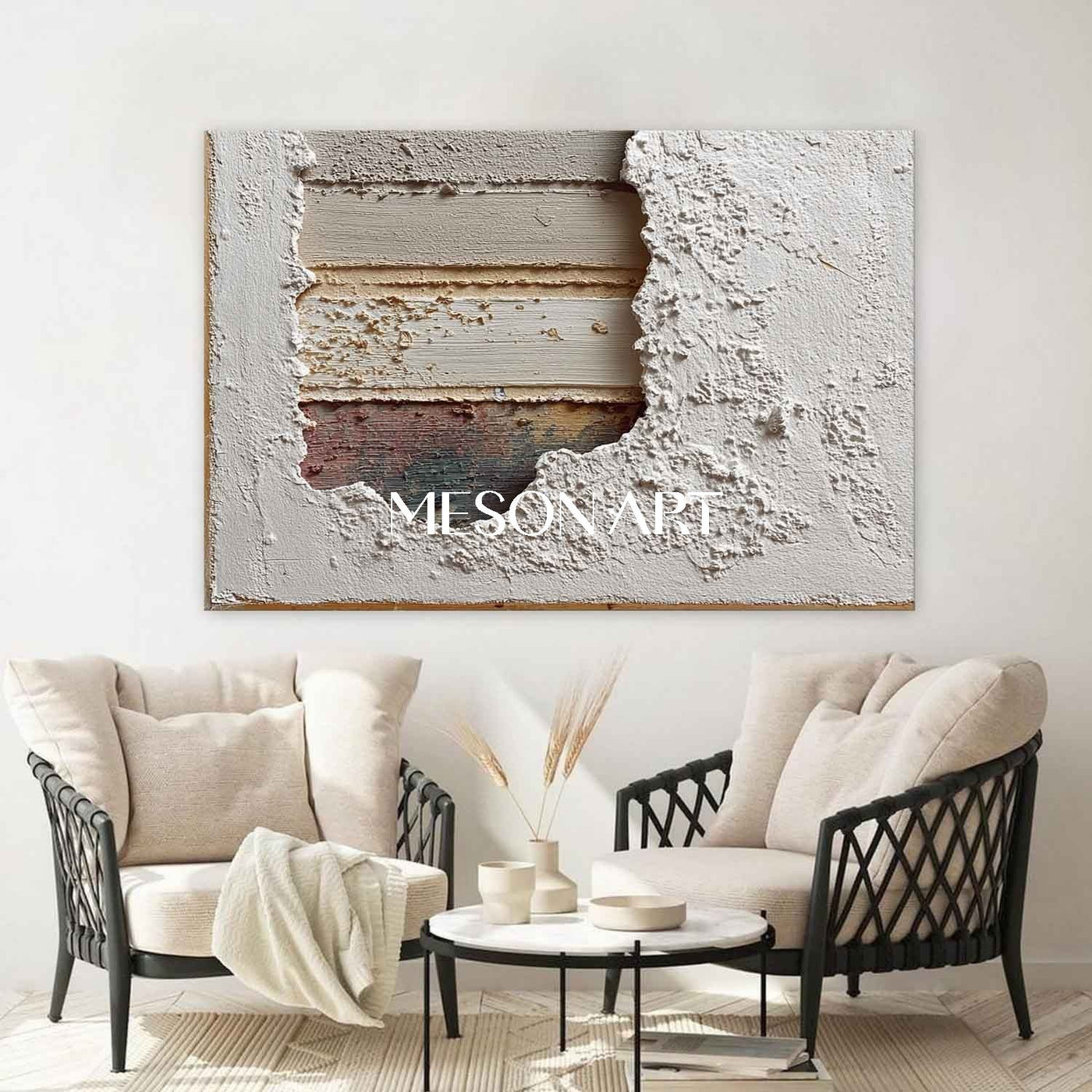 Plaster Art Texture Painting #SG411