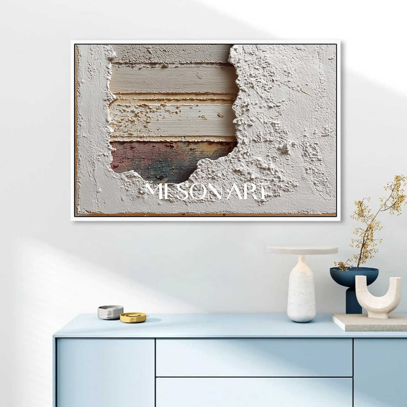 Plaster Art Texture Painting #SG411