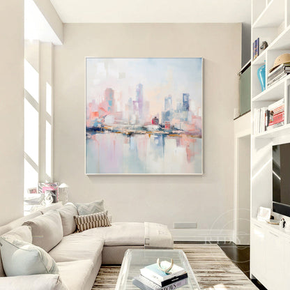Abstract Cityscape Art