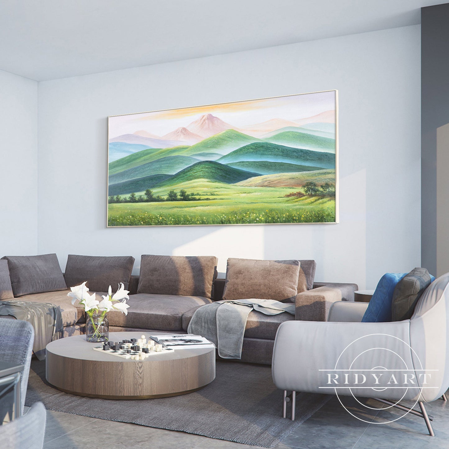Mountain wall art _09