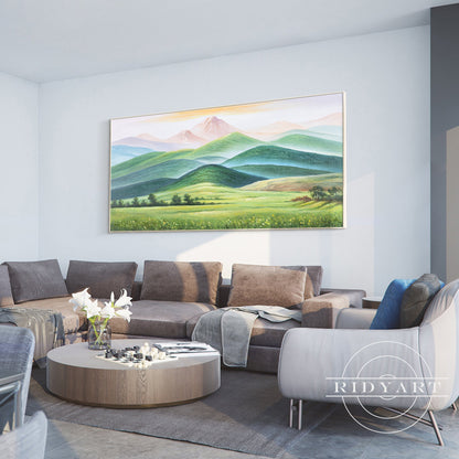 Mountain wall art _09