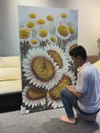 Plaster Art Texture Painting #SG031