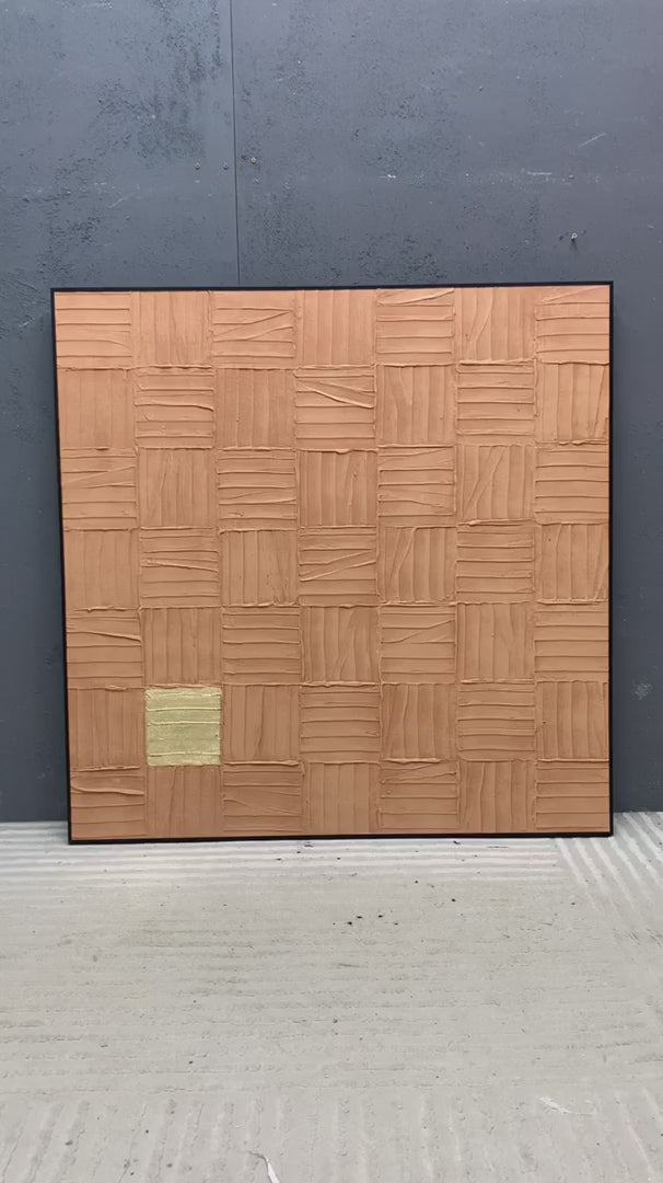 Brown Abstract Art for Sale Brown Abstract Wall Art Decoration Brown Minimalist Painting