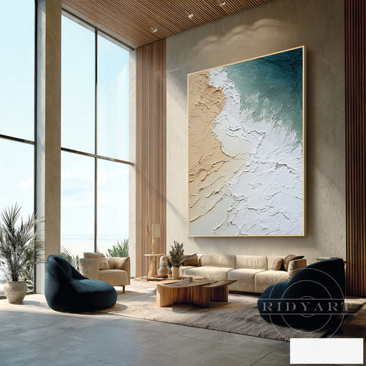 Abstract ocean wall art_7art826
