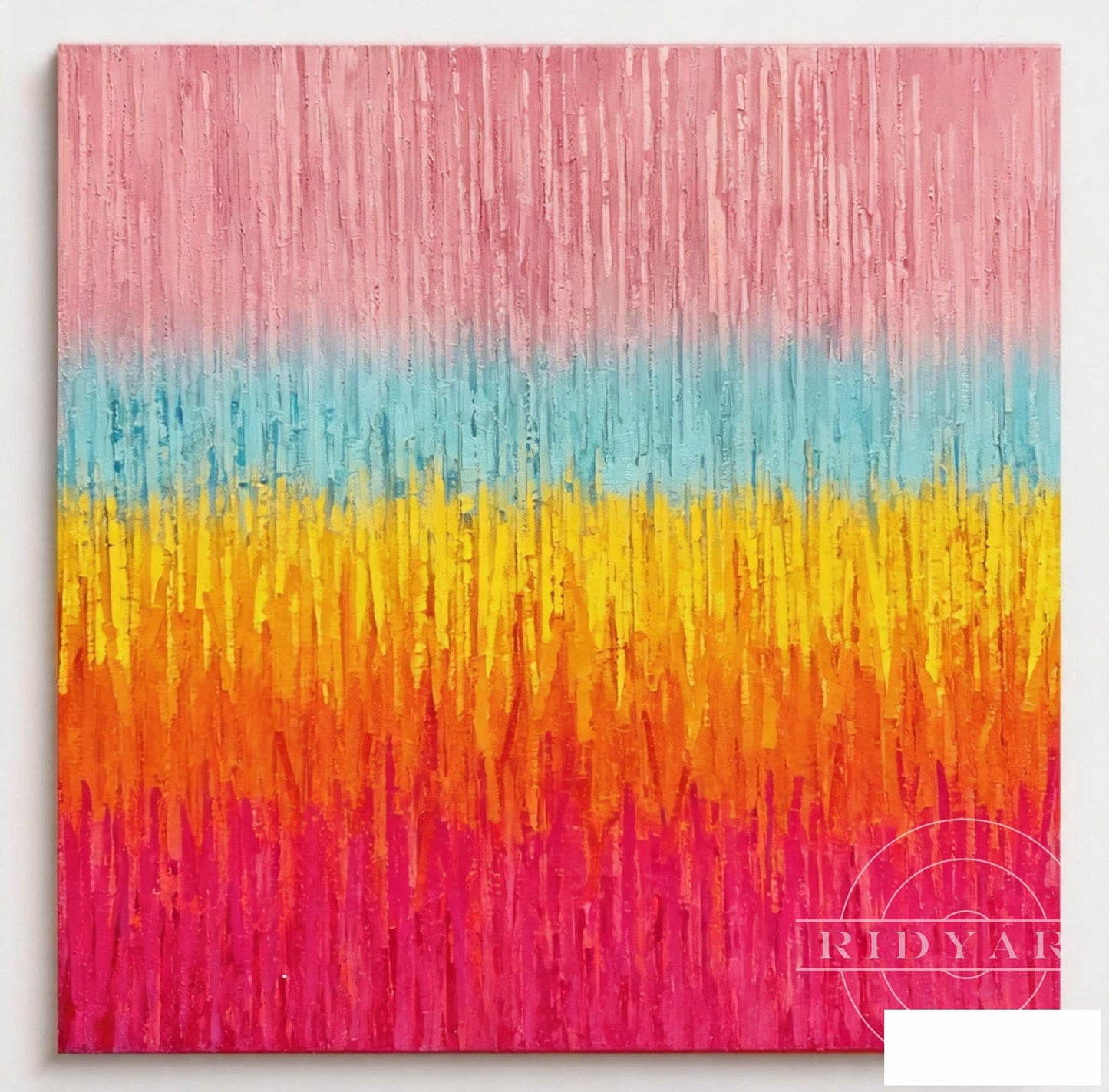 Pink Abstract wall art BA0952