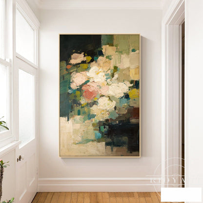 flower wall art_BA050