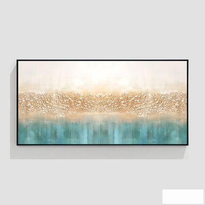Abstract Teal Art