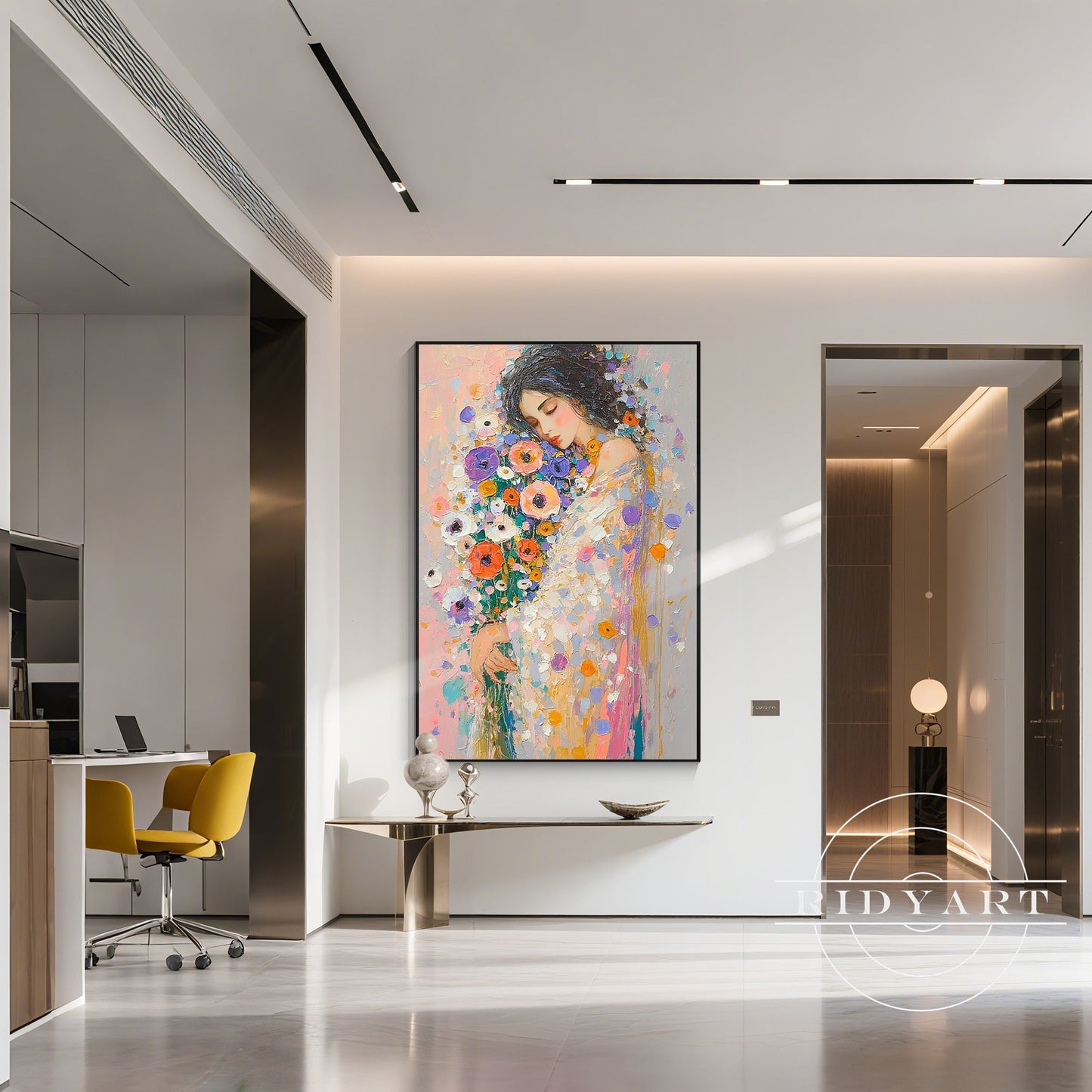 Flower wall art_7art6333
