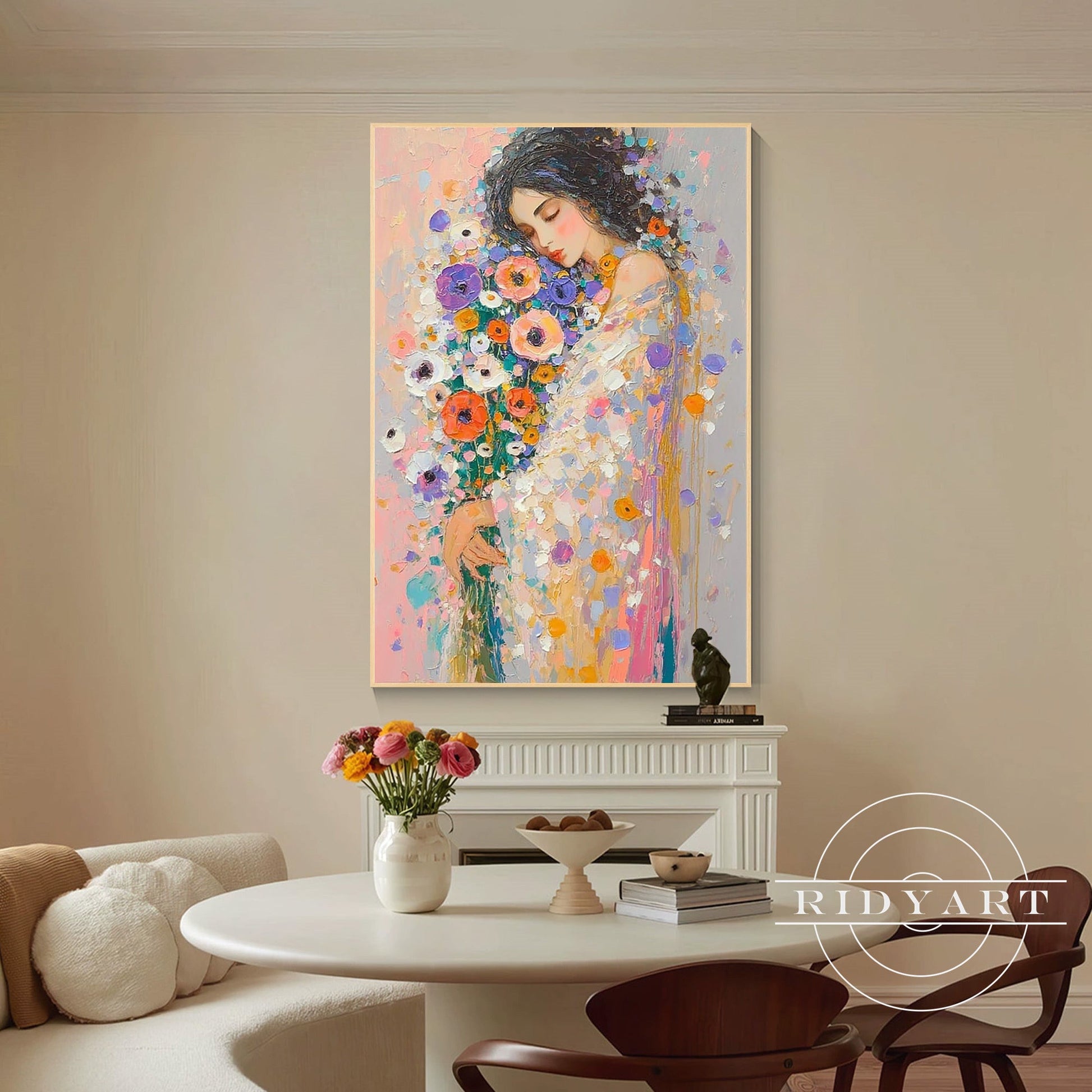 Flower wall art_7art6333