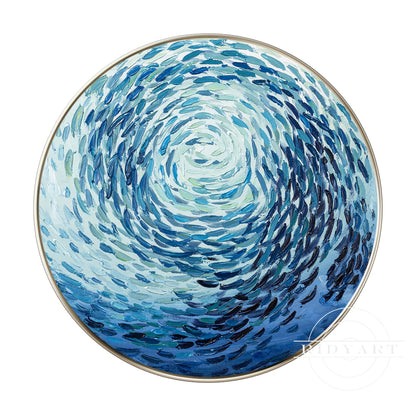 School fish wall art_X04