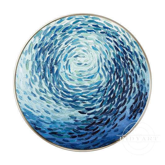 School fish wall art_X04