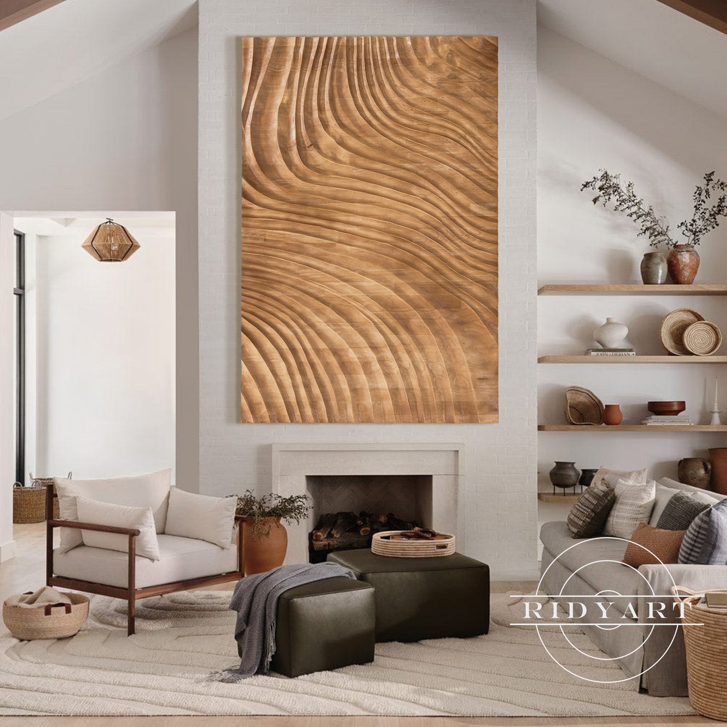 Wood wall art_7ART006