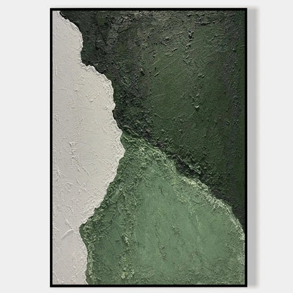 Green Abatract wall art-2
