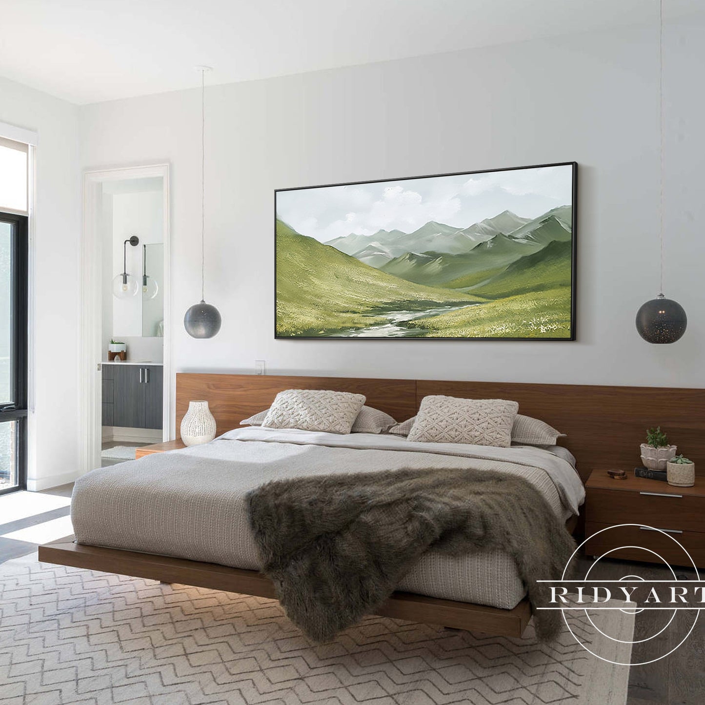 Mountain wall art _07