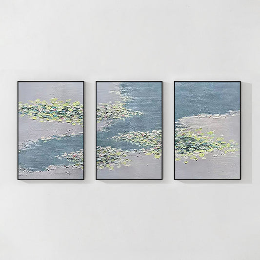 water lily wall art_0830