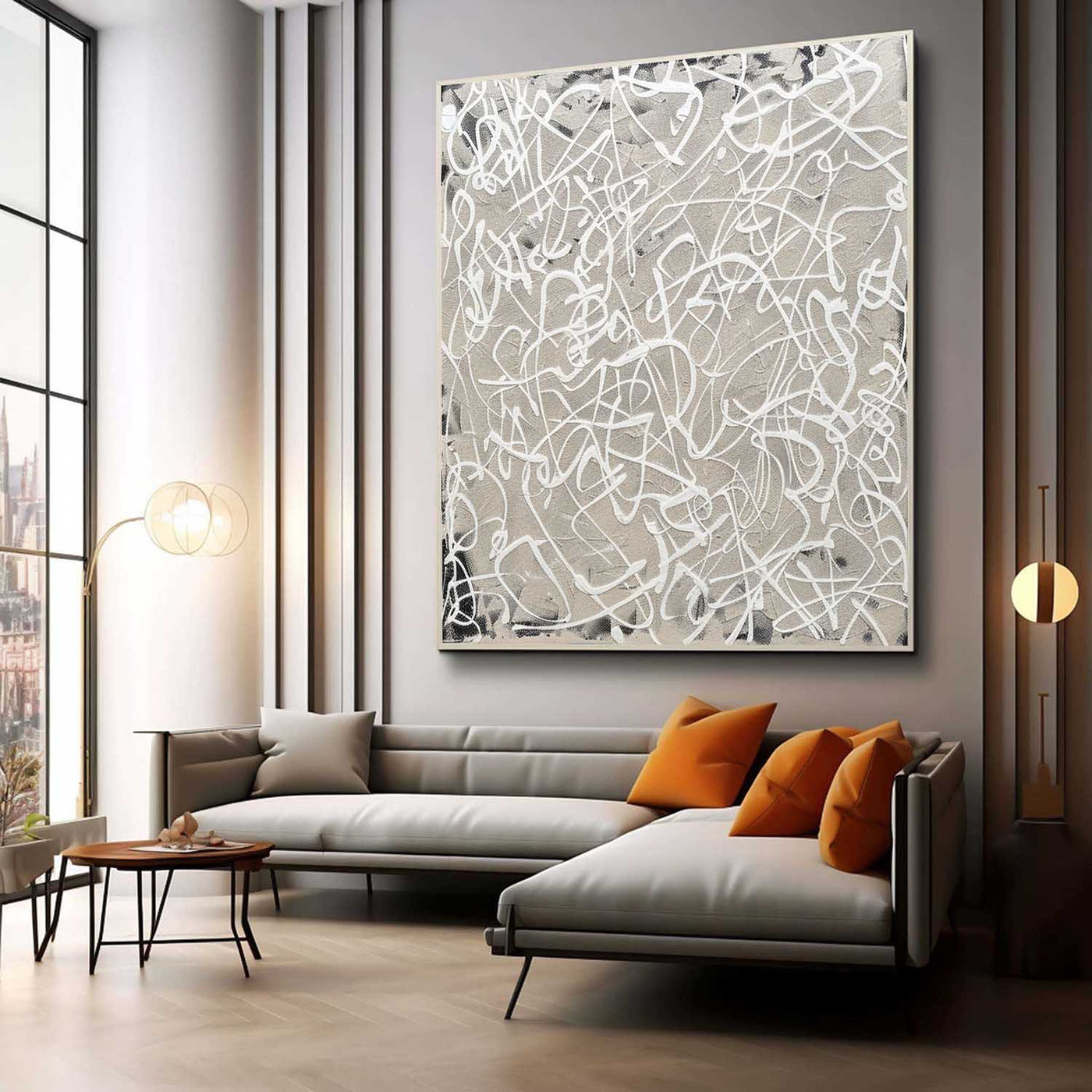 Abstract Expressionist Art #AEA038