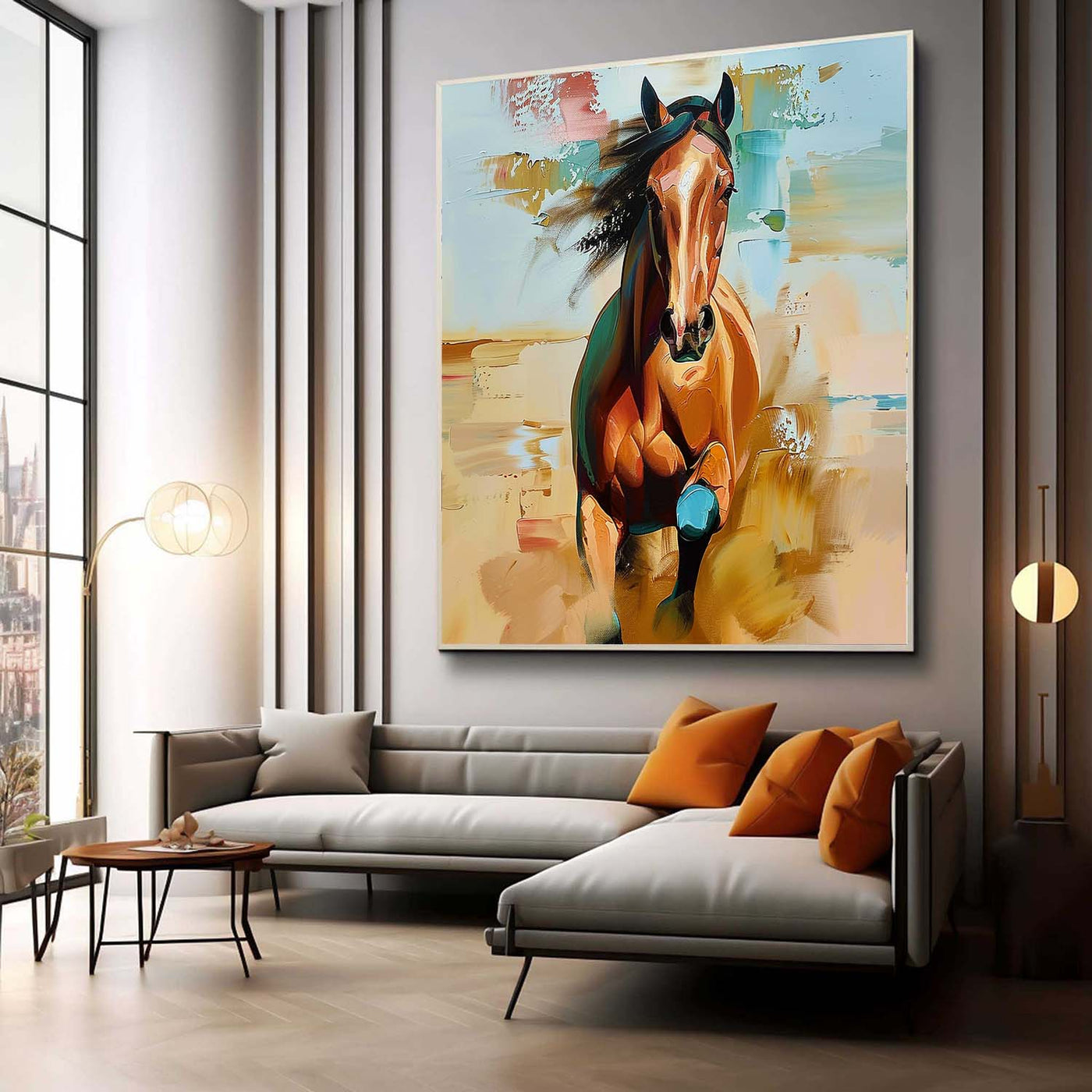 Contemporary Horse Art #HA003