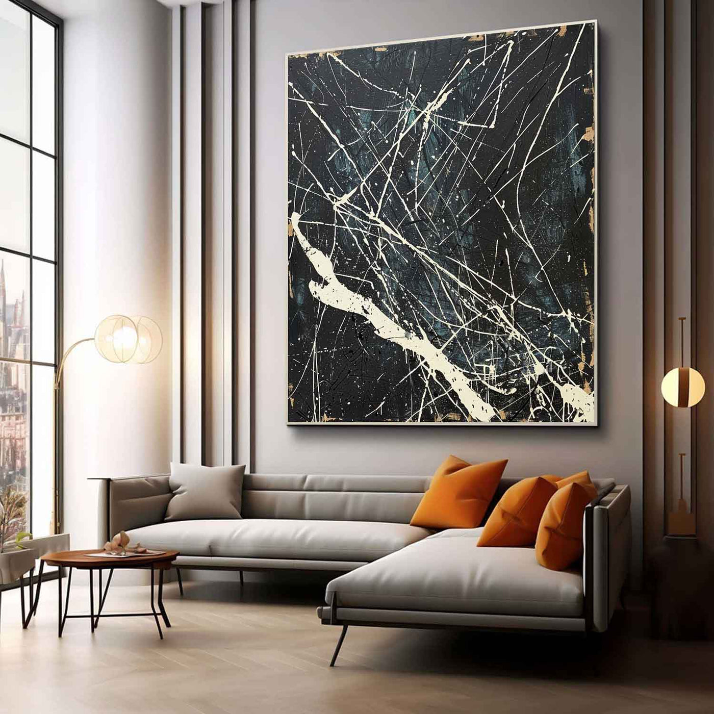 Abstract Expressionist Art #AEA001