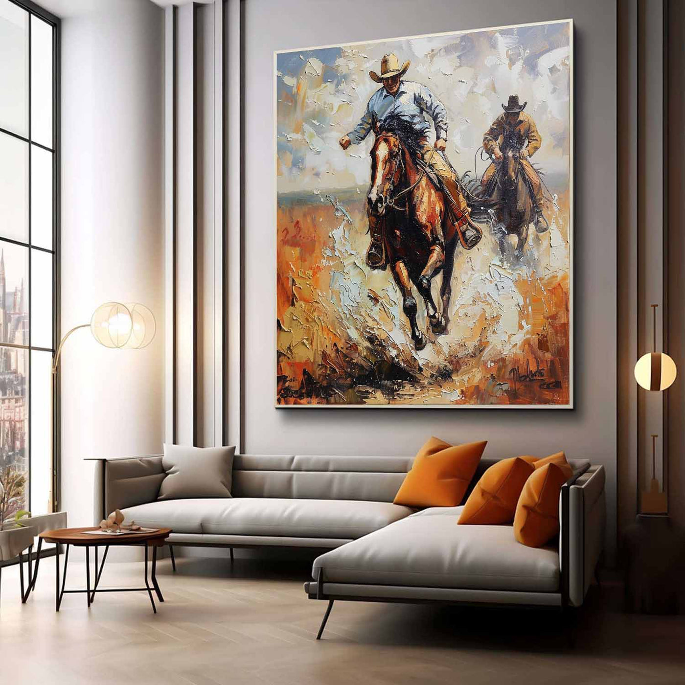 Contemporary Horse Art #HA010