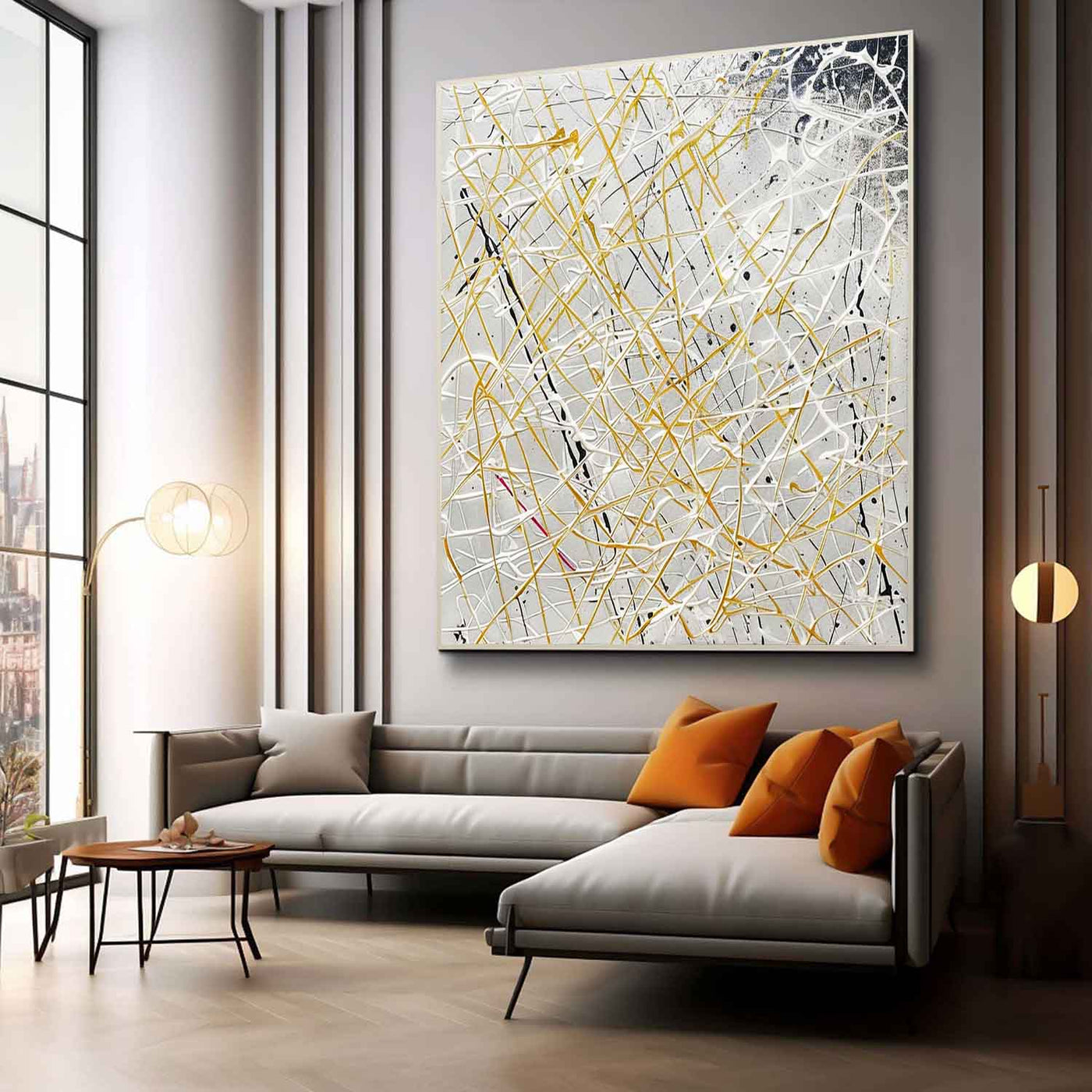 Abstract Expressionist Art #AEA048