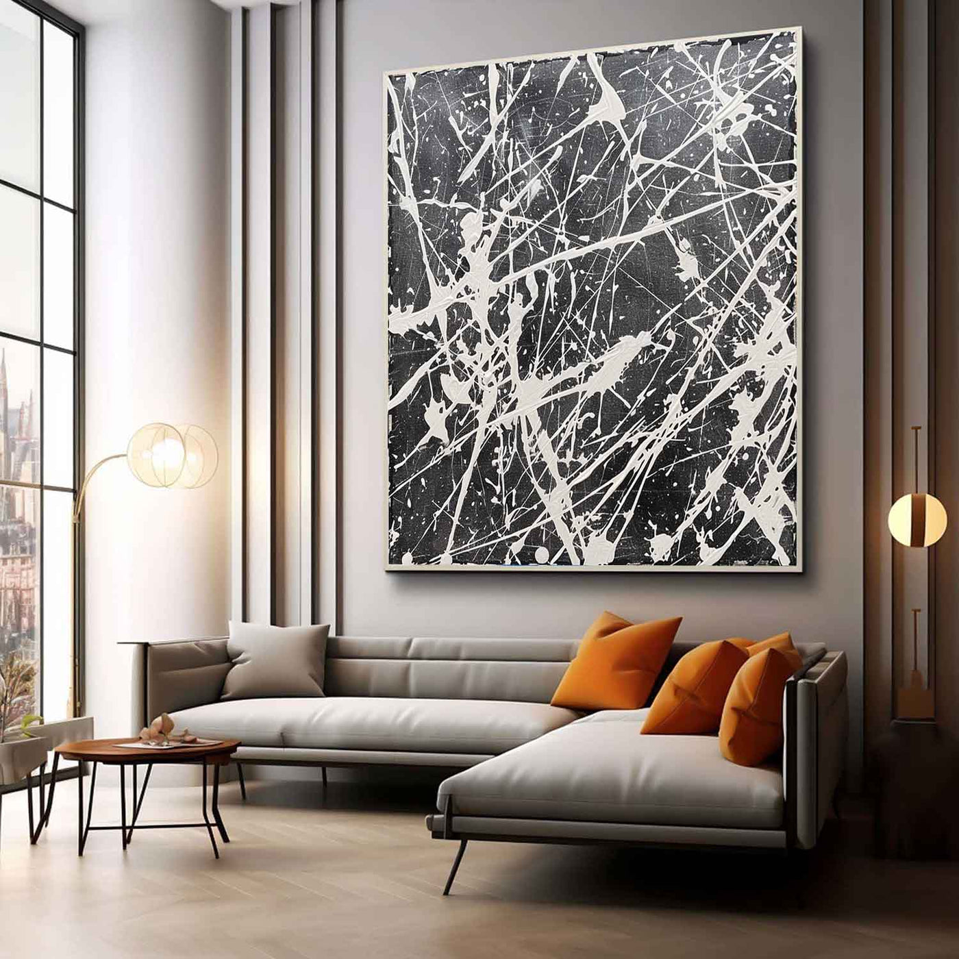 Abstract Expressionist Art #AEA040