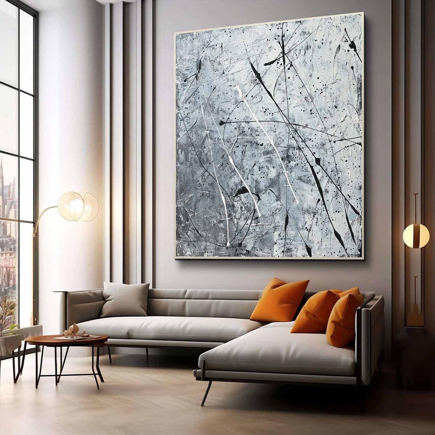 Abstract Expressionist Art #AEA033
