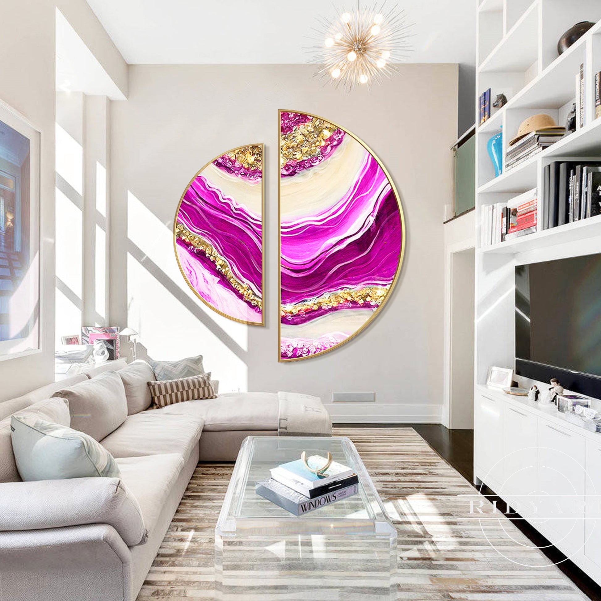 Resin wall art _003