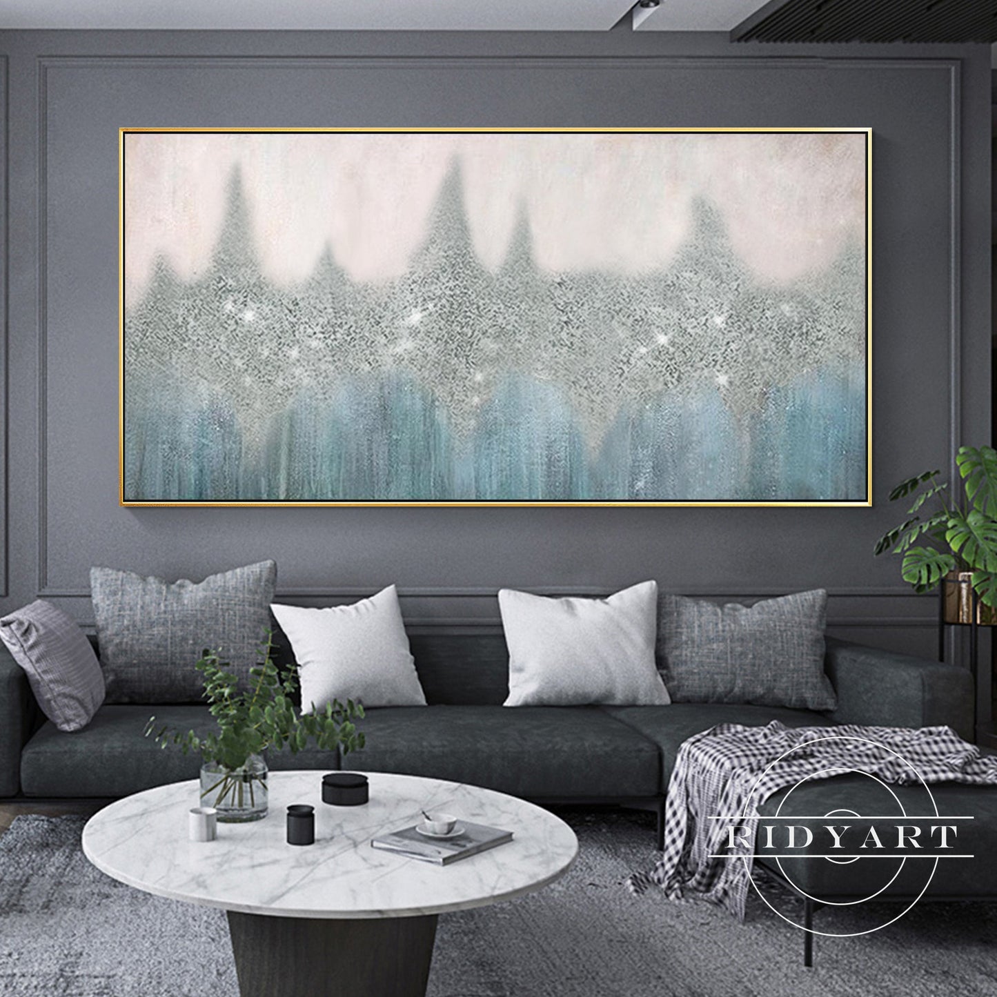 Glitter wall art_058