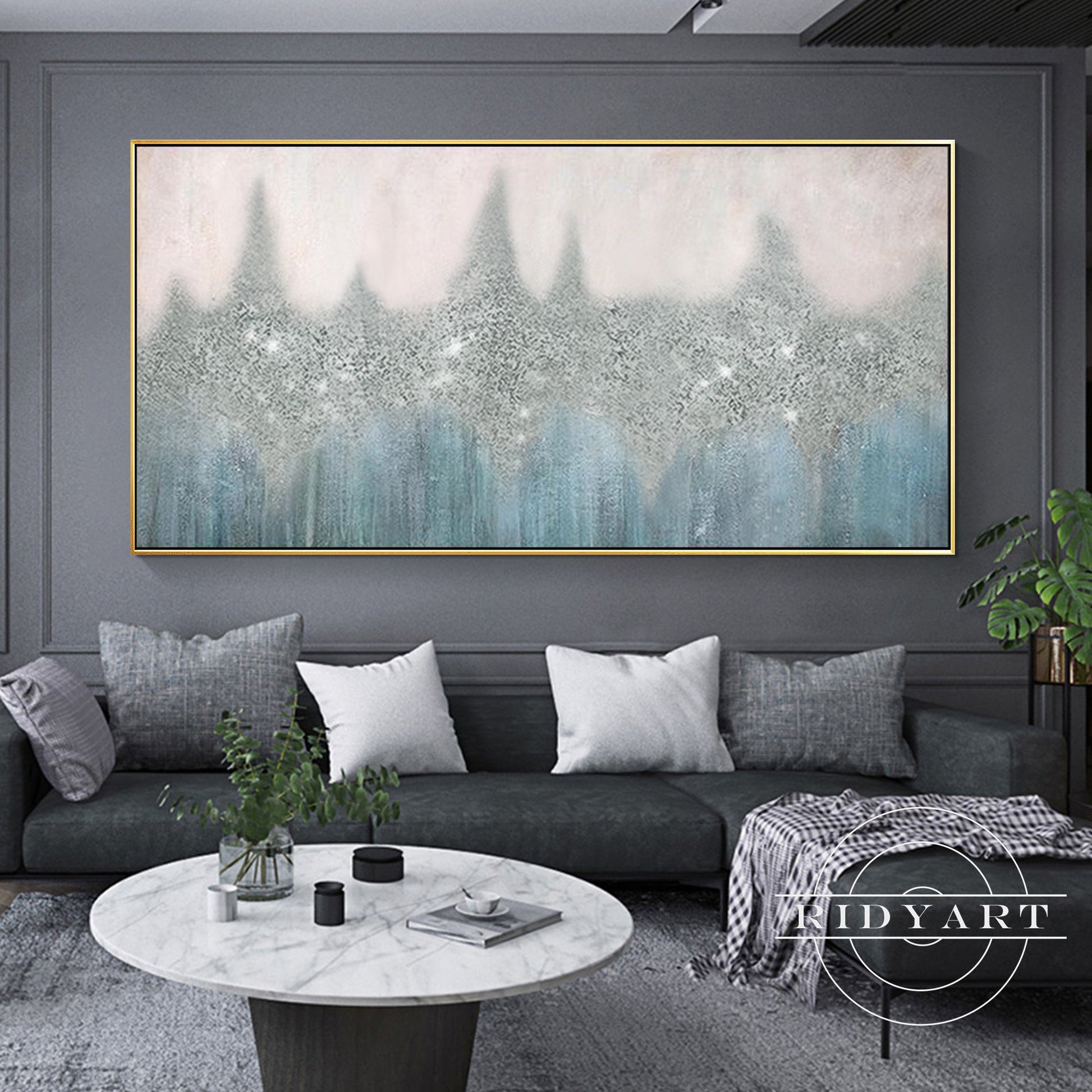 Glitter wall art_058