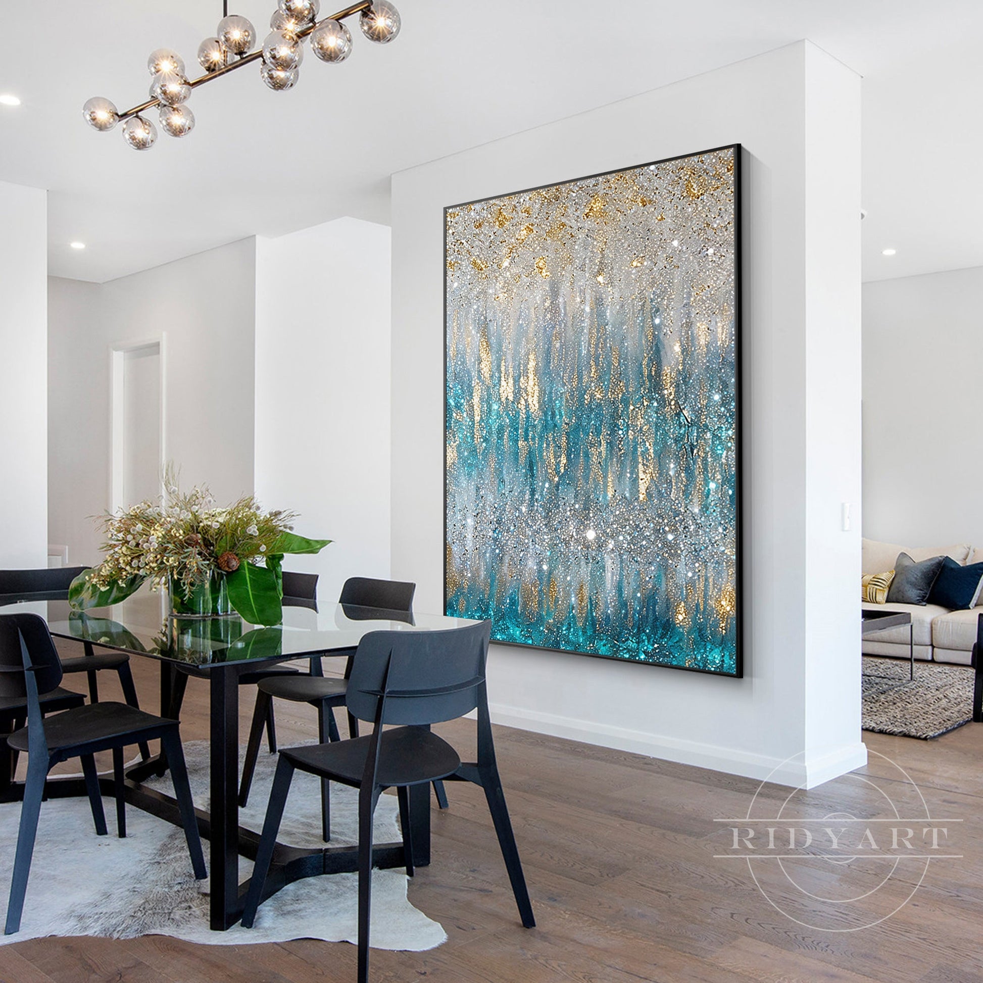 Glitter wall art_7art801