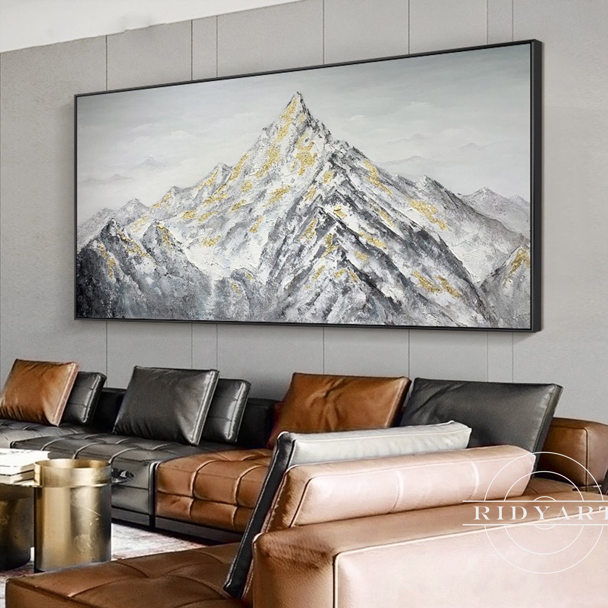 Mountain wall art _017